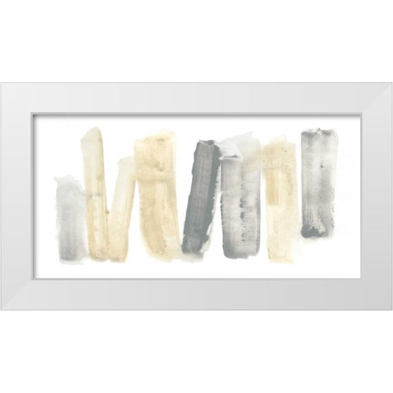 Vess, June Erica 14x9 White Modern Wood Framed Museum Art Print Titled - Neutral Sentry II