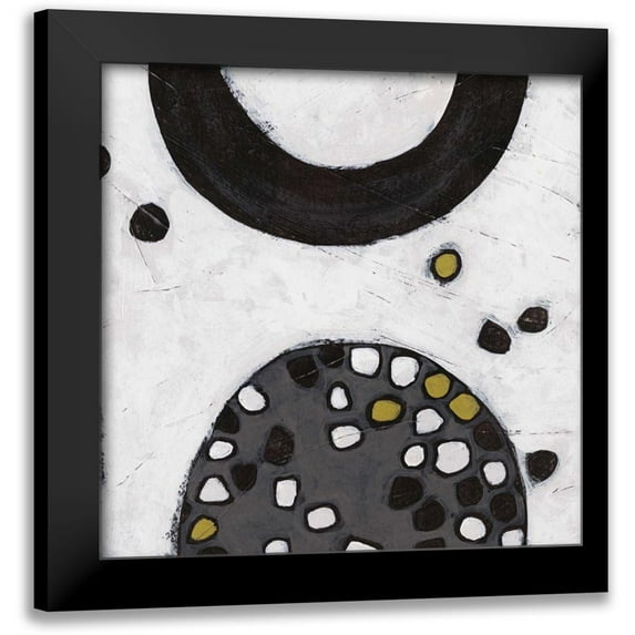 Vess, June Erica 15x15 Black Modern Framed Museum Art Print Titled - Algorithm IV