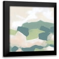 thumbnail image 1 of Vess, June Erica 15x15 Black Modern Framed Museum Art Print Titled - Blockbrush Hills I, 1 of 5