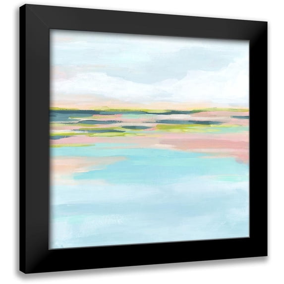 Vess, June Erica 15x15 Black Modern Framed Museum Art Print Titled - Candy Cove I