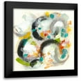 thumbnail image 1 of Vess, June Erica 15x15 Black Modern Framed Museum Art Print Titled - Circular Energy I, 1 of 5