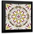 thumbnail image 1 of Vess, June Erica 15x15 Black Modern Framed Museum Art Print Titled - Driftwood Mandala II, 1 of 5
