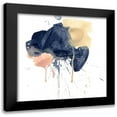 thumbnail image 1 of Vess, June Erica 15x15 Black Modern Framed Museum Art Print Titled - Earthtone Gesture III, 1 of 5