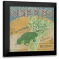 thumbnail image 1 of Vess, June Erica 15x15 Black Modern Framed Museum Art Print Titled - Farm Stand IV, 1 of 5
