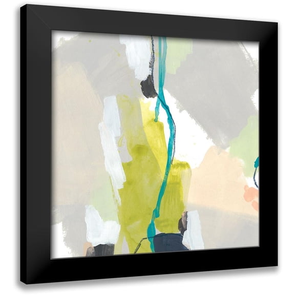 Vess, June Erica 15x15 Black Modern Framed Museum Art Print Titled - Flow Form II
