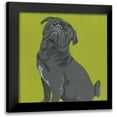 thumbnail image 1 of Vess, June Erica 15x15 Black Modern Framed Museum Art Print Titled - Mackie, 1 of 5