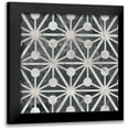 thumbnail image 1 of Vess, June Erica 15x15 Black Modern Framed Museum Art Print Titled - Neutral Tile Collection IX, 1 of 5