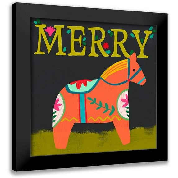 Vess, June Erica 15x15 Black Modern Framed Museum Art Print Titled - Nordic Joy III