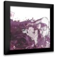 thumbnail image 1 of Vess, June Erica 15x15 Black Modern Framed Museum Art Print Titled - Orchid Wave I, 1 of 5