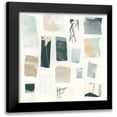 thumbnail image 1 of Vess, June Erica 15x15 Black Modern Framed Museum Art Print Titled - Paper Palette III, 1 of 5