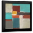 thumbnail image 1 of Vess, June Erica 15x15 Black Modern Framed Museum Art Print Titled - Uptown Lights III, 1 of 5