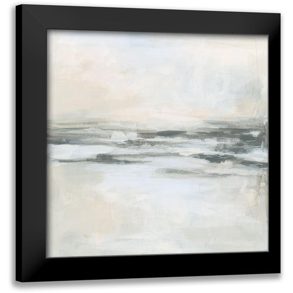 Vess, June Erica 15x15 Black Modern Framed Museum Art Print Titled - Winter Coast I