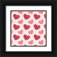 thumbnail image 1 of Vess, June Erica 15x15 Black Ornate Wood Framed with Double Matting Museum Art Print Titled - Dachshund Delight Collection F, 1 of 4