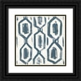 thumbnail image 1 of Vess, June Erica 15x15 Black Ornate Wood Framed with Double Matting Museum Art Print Titled - Decorative Signals II, 1 of 4