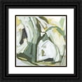 thumbnail image 1 of Vess, June Erica 15x15 Black Ornate Wood Framed with Double Matting Museum Art Print Titled - Electric Lichen II, 1 of 4