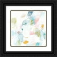 thumbnail image 1 of Vess, June Erica 15x15 Black Ornate Wood Framed with Double Matting Museum Art Print Titled - Fragmented Palette IV, 1 of 4