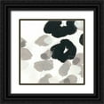 thumbnail image 1 of Vess, June Erica 15x15 Black Ornate Wood Framed with Double Matting Museum Art Print Titled - Kinetic Flora VII, 1 of 4