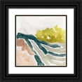 thumbnail image 1 of Vess, June Erica 15x15 Black Ornate Wood Framed with Double Matting Museum Art Print Titled - Landscape Cameo IV, 1 of 4