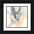 thumbnail image 1 of Vess, June Erica 15x15 Black Ornate Wood Framed with Double Matting Museum Art Print Titled - Liquid Blueprint VI, 1 of 4