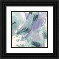 thumbnail image 1 of Vess, June Erica 15x15 Black Ornate Wood Framed with Double Matting Museum Art Print Titled - Marbled Periwinkle III, 1 of 4