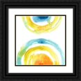 thumbnail image 1 of Vess, June Erica 15x15 Black Ornate Wood Framed with Double Matting Museum Art Print Titled - Prisma Circuit III, 1 of 4