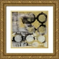 thumbnail image 1 of Vess, June Erica 15x15 Gold Ornate Wood Framed with Double Matting Museum Art Print Titled - Circular Progression III, 1 of 4