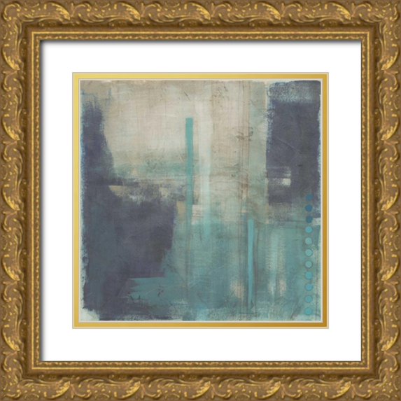 Vess, June Erica 15x15 Gold Ornate Wood Framed with Double Matting Museum Art Print Titled - Crossfade II