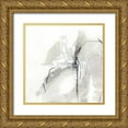 thumbnail image 1 of Vess, June Erica 15x15 Gold Ornate Wood Framed with Double Matting Museum Art Print Titled - Monochrome Gestures I, 1 of 4
