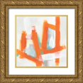 thumbnail image 1 of Vess, June Erica 15x15 Gold Ornate Wood Framed with Double Matting Museum Art Print Titled - Reverb II, 1 of 4