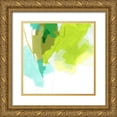 thumbnail image 1 of Vess, June Erica 15x15 Gold Ornate Wood Framed with Double Matting Museum Art Print Titled - Seaglass Curio II, 1 of 4