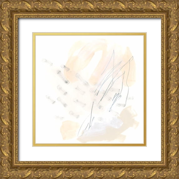 Vess, June Erica 15x15 Gold Ornate Wood Framed with Double Matting Museum Art Print Titled - Subtle Strike IX