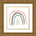 thumbnail image 1 of Vess, June Erica 15x15 Gold Ornate Wood Framed with Double Matting Museum Art Print Titled - Sweet Rainbow III, 1 of 4