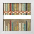 thumbnail image 1 of Vess, June Erica 15x15 White Modern Wood Framed Museum Art Print Titled - 2-Up Paper Fences III, 1 of 4