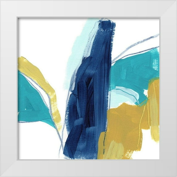 Vess, June Erica 15x15 White Modern Wood Framed Museum Art Print Titled - Bottleneck I