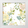 thumbnail image 1 of Vess, June Erica 15x15 White Modern Wood Framed Museum Art Print Titled - Garden Galore IV, 1 of 4