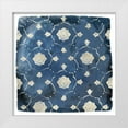 thumbnail image 1 of Vess, June Erica 15x15 White Modern Wood Framed Museum Art Print Titled - Indigo Scrap I, 1 of 4