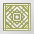 thumbnail image 1 of Vess, June Erica 15x15 White Modern Wood Framed Museum Art Print Titled - Modern Quilt VIII, 1 of 4