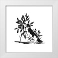 thumbnail image 1 of Vess, June Erica 15x15 White Modern Wood Framed Museum Art Print Titled - Purrfect House Plants I, 1 of 4