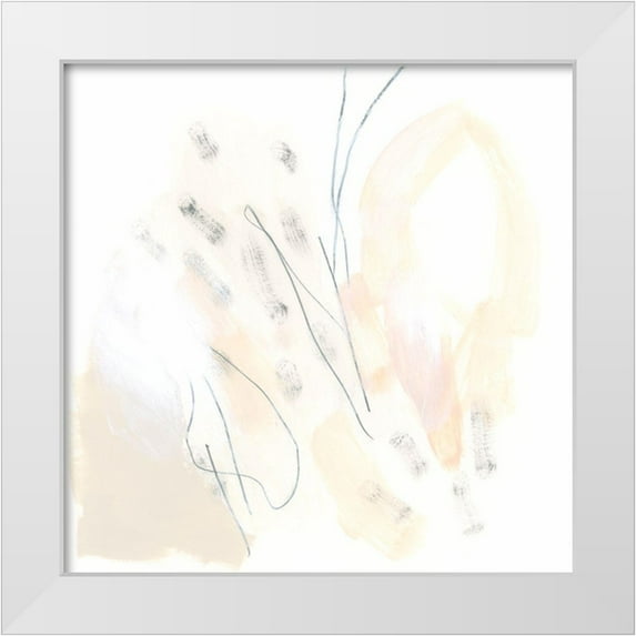 Vess, June Erica 15x15 White Modern Wood Framed Museum Art Print Titled - Subtle Strike II