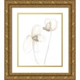 thumbnail image 1 of Vess, June Erica 15x17 Gold Ornate Wood Framed with Double Matting Museum Art Print Titled - Garden Gestures VI, 1 of 4