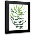 thumbnail image 1 of Vess, June Erica 15x18 Black Modern Framed Museum Art Print Titled - Emerald Tropics IV, 1 of 5