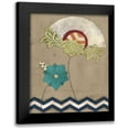 thumbnail image 1 of Vess, June Erica 15x18 Black Modern Framed Museum Art Print Titled - Petal Patterns IV, 1 of 5