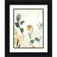 thumbnail image 1 of Vess, June Erica 15x18 Black Ornate Wood Framed with Double Matting Museum Art Print Titled - Garden Flow I, 1 of 4