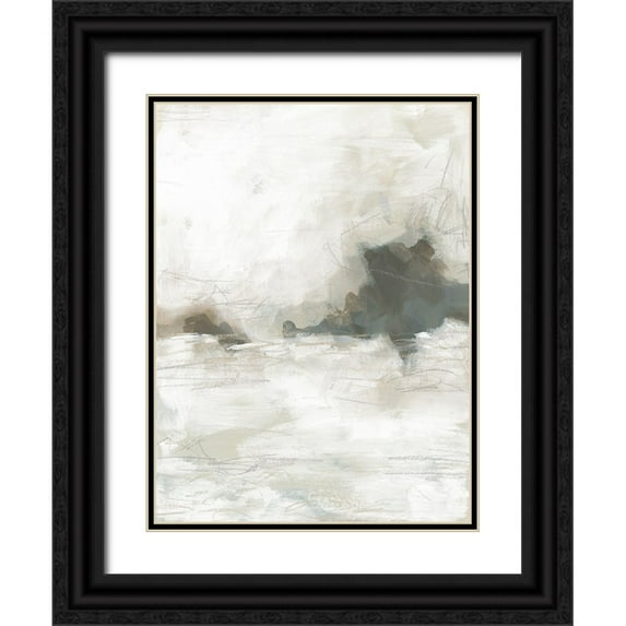 Vess, June Erica 15x18 Black Ornate Wood Framed with Double Matting Museum Art Print Titled - Horizon Break II