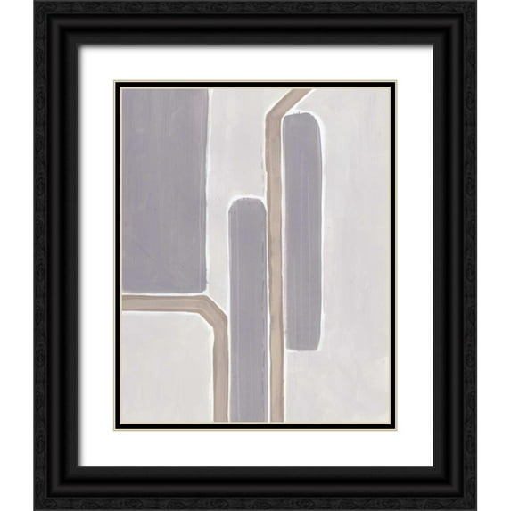 Vess, June Erica 15x18 Black Ornate Wood Framed with Double Matting Museum Art Print Titled - Neutral Impact IV