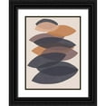 thumbnail image 1 of Vess, June Erica 15x18 Black Ornate Wood Framed with Double Matting Museum Art Print Titled - Paper Stack I, 1 of 4