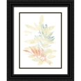 thumbnail image 1 of Vess, June Erica 15x18 Black Ornate Wood Framed with Double Matting Museum Art Print Titled - Pastel Tropics II, 1 of 4