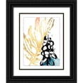 thumbnail image 1 of Vess, June Erica 15x18 Black Ornate Wood Framed with Double Matting Museum Art Print Titled - Tropical Moderne II, 1 of 4