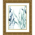 thumbnail image 1 of Vess, June Erica 15x18 Gold Ornate Wood Framed with Double Matting Museum Art Print Titled - Blue Kelp II, 1 of 4