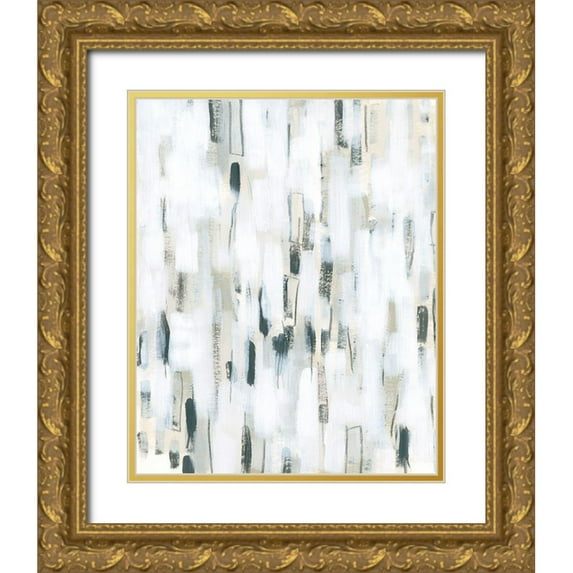 Vess, June Erica 15x18 Gold Ornate Wood Framed with Double Matting Museum Art Print Titled - Cinder Marks I